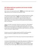 DCF &lpar;Advanced&rpar; Exam questions and answers Graded&NewLine;A&plus;&vert; latest update&NewLine;Why is Equity more expensive than Debt&quest; -Because it offers higher risk and&NewLine;higher potential returns and lacks the tax benefits of Debt&period;