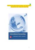 TEST BANK FOR INTERNATIONAL ACCOUNTING&comma;&NewLine;6TH EDITION BY TIMOTHY DOUPNIK