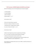 CPS 171 quiz one &vert; UPDATED Questions with 100&percnt; Correct Answers&NewLine;