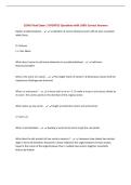CS345 Final Exam &vert; UPDATED Questions with 100&percnt; Correct Answers&NewLine;
