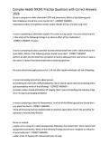 Complex Health NR341 Practice Questions with Correct Answers 2026