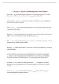 CS 345 Quiz 3 &vert; UPDATED Questions with 100&percnt; Correct Answers&NewLine;