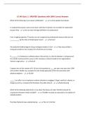 CS 345 Quiz 1 &vert; UPDATED Questions with 100&percnt; Correct Answers&NewLine;