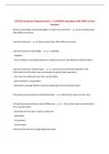 CS 6250 Computer Networks Exam 1 &vert; UPDATED Questions with 100&percnt; Correct Answers