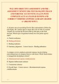 WGU D551 OBJECTIVE ASSESSMENT AND PRE &NewLine;ASSESSMENT NEWEST 2026 TEST BANK&vert; D551 FRAUD &NewLine;AND FORENSIC ACCOUNTING OA & PA WITH &NewLine;COMPLETE ACTUAL EXAM QUESTIONS AND &NewLine;CORRECT VERIFIED ANSWERS&sol; ALREADY GRADED &NewLine;A&plus; &lpar;BRAND NEW&excl;&excl;&rpar; 