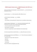 CS6250 Computer Networks Exam 1 &vert; UPDATED Questions with 100&percnt; Correct Answers