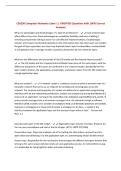CS6250 Computer Networks Exam 1 &vert; UPDATED Questions with 100&percnt; Correct Answers
