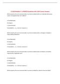 CS 6250 Module 9 &vert; UPDATED Questions with 100&percnt; Correct Answers&NewLine;