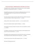 CSCI 4330 Module 4-7 Quizzes &vert; UPDATED Questions with 100&percnt; Correct Answers&NewLine;
