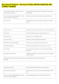 Educating All Students - EAS Exam ACTUAL UPDATED QUESTIONS AND &NewLine;CORRECT ANSWERS 
