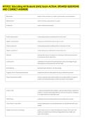 NYSTCE&colon; Educating All Students &lpar;EAS&rpar; Exam ACTUAL UPDATED QUESTIONS &NewLine;AND CORRECT ANSWERS 
