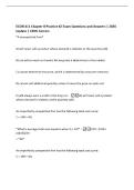ECON 411 Chapter 8 Practice &num;2 Exam Questions and Answers &vert; 2026&NewLine;Update &vert; 100&percnt; Correct&period;&NewLine;&ast;A monopolistic firm&ast;&NewLine;A&rpar; will never sell a product whose demand is inelastic at the quantity sold&period;&NewLine;B&rpar; can sell as much as it wants for any price it determines in t
