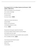Econ chapter 8&comma; 10&comma; 12&comma; 13&comma; 14Exam Questions and Answers &vert; 2026&NewLine;Update &vert; 100&percnt; Correct&period;&NewLine;Which of the following is not a use of money&quest;&NewLine;A&rpar; as a medium of exchange&NewLine;B&rpar; a unit of account&NewLine;C&rpar; a store of value&NewLine;D&rpar; a means of barter -D&NewLine;Uniformity of currency 