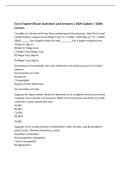 Econ Chapter 8Exam Questions and Answers &vert; 2026 Update &vert; 100&percnt;&NewLine;Correct&period;&NewLine;Consider an industry with two firms producing similar products&period; Each firm's total&NewLine;cost&lpar;in dollars&rpar; is given below&period;Mega Corp&colon; TC &equals; 5&comma;000 &plus; 100Q&period;Big Inc&colon; TC &equals; 4&comma;000 &plus;&NewLine;200Q&period;&lowbar;&lowbar;&lowbar;