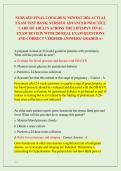 NURS 6531 MIDTERM AND FINAL EXAMS &lpar;WALDEN&rpar; NEWEST 2026 PACKAGE DEAL&vert; DIFFERENT VERSIONS WITH COMPLETE ACTUAL EXAM QUESTIONS AND CORRECT VERIFIED ANSWERS&sol; ALREADY GRADED A&plus;&vert;  NURS6531 ADVANCED PRACTICE CARE OF ADULTS ACROSS THE LIFESPAN MID-TERM AND FINAL 
