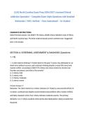 LCAS North Carolina Exam Prep 2026&sol;2027 Licensed Clinical Addiction Specialist &ndash; Complete Exam-Style Questions with Detailed Rationales &vert; 100&percnt; Verified &ndash; Pass Guaranteed &ndash; A&plus; Graded