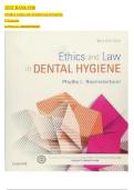 TEST BANK FOR&NewLine;ETHICS AND LAW IN DENTAL HYGIENE&NewLine;3RDEDITION&NewLine;by PHYLLIS L&period; BEEMSTERBOER