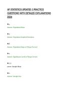 APCSP PRACTICE TEST COMPREHENSIVE &NewLine;STUDY GUIDE 2026