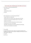 ELED 320 FINAL EXAM &vert; UPDATED Questions with 100&percnt; Correct Answers&NewLine;