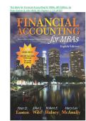 Test Bank for Financial Accounting for MBAs 8th Edition by Easton &vert; ISBN-13 &rlm; &colon; &lrm; 978-1618533586 &vert; Full Test Bank with Verified Answers for Every Chapter