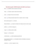 ENC1102 Exam guide &vert; UPDATED Questions with 100&percnt; Correct Answers&NewLine;