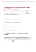 nclex questions cardio Exam questions and answers&NewLine;Graded A&plus;&vert; latest update&NewLine;A nurse is planning to teach a client with peripheral arterial disease about&NewLine;measures to limit disease progression&period; The nurse should include which items on a&NewLine;list of suggestion
