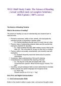 WGU D669 Study Guide&colon; The Science of Reading &vert; Actual verified study set complete Solutions &vert; 2026 Updates &vert; 100&percnt; correct