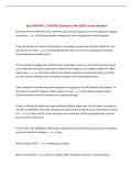 Epic AMB 400 &vert; UPDATED Questions with 100&percnt; Correct Answers&NewLine;