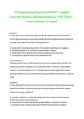 ATI Respiratory Med-Surg Exam 2026&sol;2027 &ndash; Complete Exam-Style Questions with Detailed Rationales &vert; 100&percnt; Verified &ndash; Pass Guaranteed &ndash; A&plus; Graded