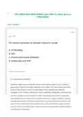CEN PRACTICE QUESTIONS with 100&percnt; Verified Answers UPDATED&excl;&excl;&excl;&period;