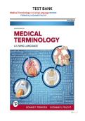 Medical Terminology&colon; A Living Language Test Bank &vert; 8th Edition &vert; Fremgen & Frucht