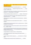MILLWRIGHT LEVEL 1 CORE EXAMS 2026 QUESTIONS AND ANSWERS SURE A&period;pdf
