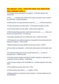MILLWRIGHT LEVEL 1 UPDATED EXAM 2026 QUESTIONS AND ANSWERS SURE A&period;pdf
