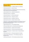 ACG CXA UPDATED EXAM SCRIPT QUESTIONS AND ANSWERS SURE A&period;pdf