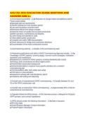 ACG CXA 2026 EVALUATION EXAMS QUESTIONS AND ANSWERS SURE A&period;pdf