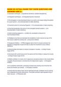 NASM CES ACTUAL EXAMS TEST PAPER QUESTIONS AND ANSWERS SURE A&period;pdf