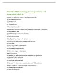 NRSAD 109 endocrine cram sheet Exam questions and answers Graded A&plus; what is primary &quest; gland problem what is secondary prituarity problem What is tertiary&quest; hypothalamus problem If question says TSH high &srarr; thyroid low &lpar;primary hypo&rpar; If TSH low &plus; T