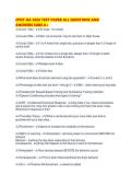 CPDT-KA 2026 TEST PAPER ALL QUESTIONS AND&NewLine;ANSWERS SURE A&plus;