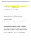 Popeyes Interview -Questions with CORRECT Answers &NewLine;&lpar;Latest Update&rpar; 