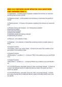 MSIS 3223 REVISION EXAM UPDATED 2026 QUESTIONS AND ANSWERS SURE A&period;pdf