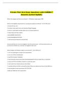 Private Pilot Oral Exam Questions with CORRECT &NewLine;Answers &lpar;Latest Update&rpar; 