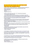 BLS AHA FOR HEALTHCARE 2026 CORE MAIN EXAM QUESTIONS AND ANSWERS SURE A&period;pdf&NewLine;&NewLine;1&period; Document information