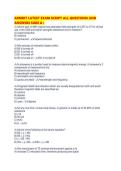 ARMRIT LATEST EXAM SCRIPT ALL QUESTIONS AND ANSWERS SURE A&period;pdf