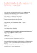 Mental Health Technician Practice Exam 1 Exam comprehensive questions &vert; FREQUENTLY MOST TESTED QUESTIONS AND VERIFIED SOLUTIONS&sol;GET IT 100&percnt; ACCURATE&excl;&excl;&NewLine;
