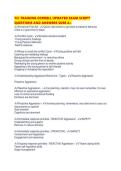 TCI TRAINING CORNELL UPDATED EXAM SCRIPT QUESTIONS AND ANSWERS SURE A&period;pdf