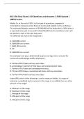 ACC-240 Fundamentals of Accounting Questions and Answers &vert; 2026 Update &vert; 100&percnt; Correct&period; Accounting -the process of identifying&comma; measuring&comma; and communicating economic information about an organization for the purpose of making decisions and informed jud