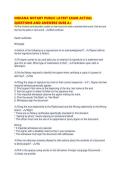 INDIANA NOTARY PUBLIC LATEST EXAM ACTUAL QUESTIONS AND ANSWERS SURE A&period;pdf