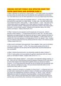 INDIANA NOTARY PUBLIC 2026 UPDATED EXAM TEST PAPER QUESTIONS AND ANSWERS SURE A&period;pdf
