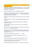 AHIT COMPREHENSIVE EXAM UPDATED QUESTIONS AND ANSWERS SURE A&period;pdf