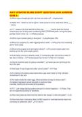 AHIT UPDATED EXAMS SCRIPT QUESTIONS AND ANSWERS SURE A&period;pdf
